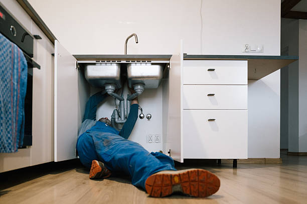 Professional Leak Detection technician working in Beavercreek, OH